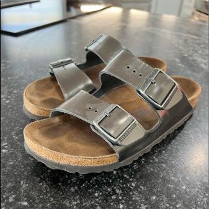 Birkenstock Arizona metallic